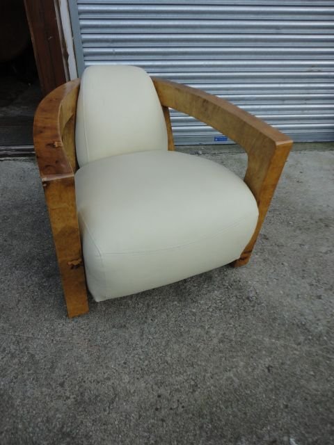 Walnut Deco Chair