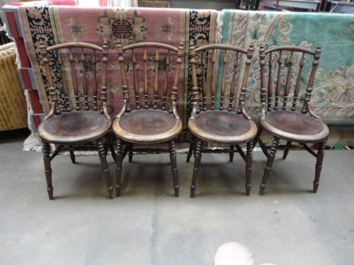Set of 4 Bentwood Chairs