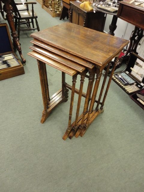 Nest of Oak Tables