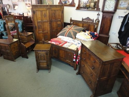 Oak 6 Piece Bedroom Suite
