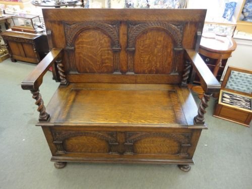 Oak Monks Bench