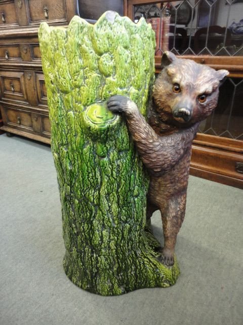 Bretby Bear Stick Stand