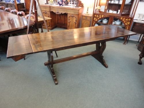Oak Drawer Leaf Table