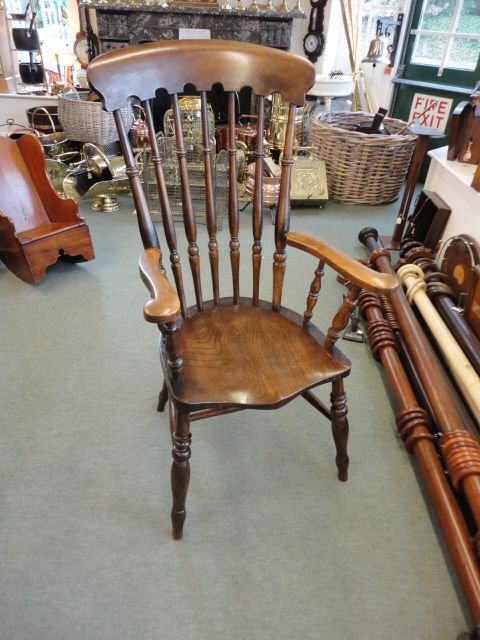 Victorian Spindle Back Armchair