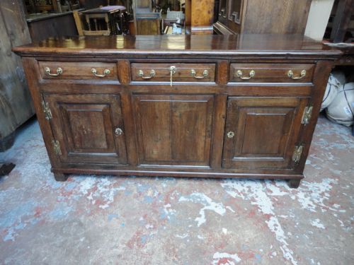 Period Oak Dresser Base
