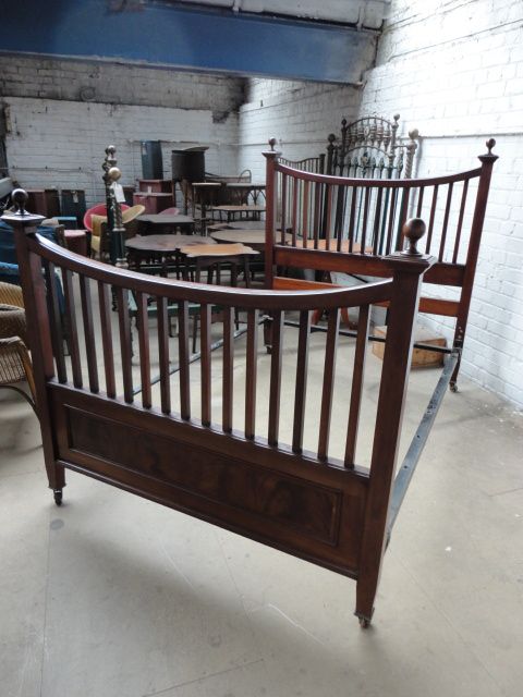 Mahogany Double Bed