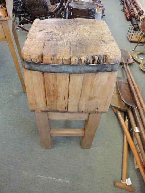 Butchers Block & Stand