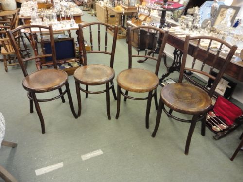 Set of 4 Bentwood Chairs