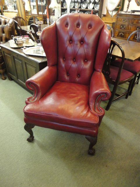 High Back Wing Armchair