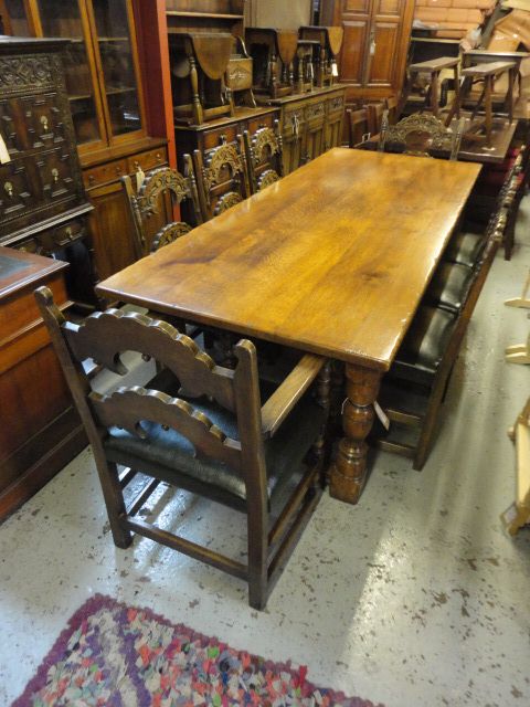 Large Oak Table