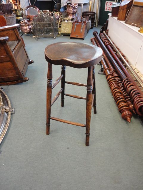Tall Victorian Stool
