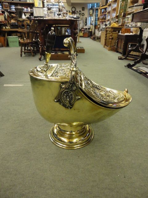 Quality Brass Coal Helmet