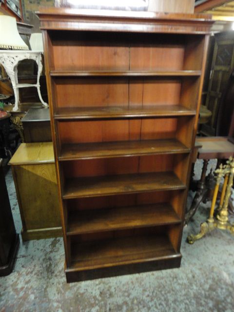 Victorian Mahogany Bookshelf
