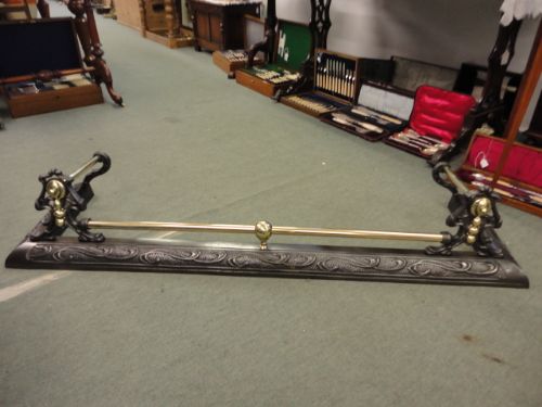 Iron & Brass Fender