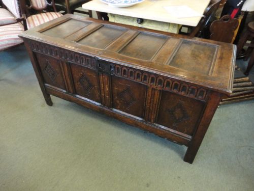 Georgian Oak Coffer