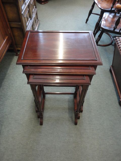 Mahogany Nest of Tables