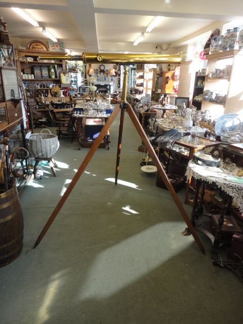 Victorian Telescope on Stand