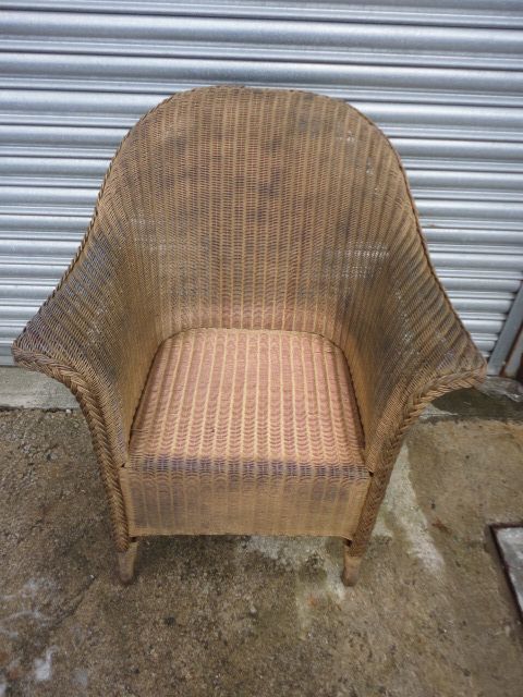 Large Lloyd Loom Chair