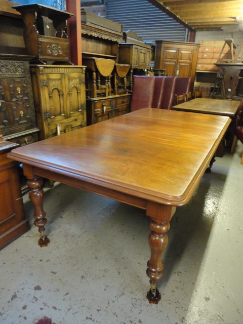 Victorian Mahogany Wind Out Table