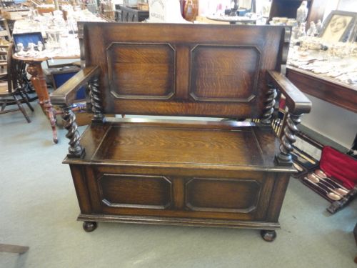 Oak Monks Bench