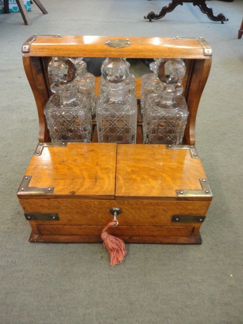 Golden Oak 3 Bottle Games Tantalus