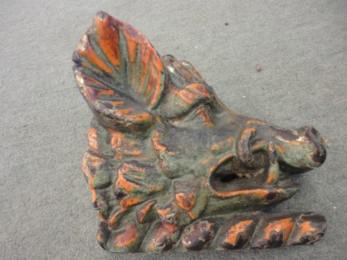 Victorian Cast Iron Boars Head