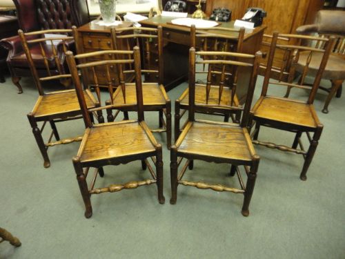 6 Period Country Chairs