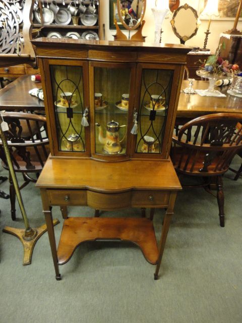 Mahogany Table Display