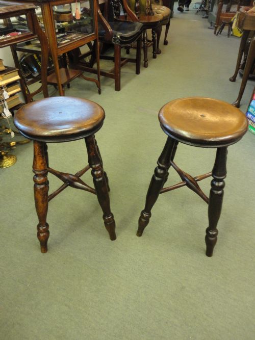 Pair of Victorian Stools