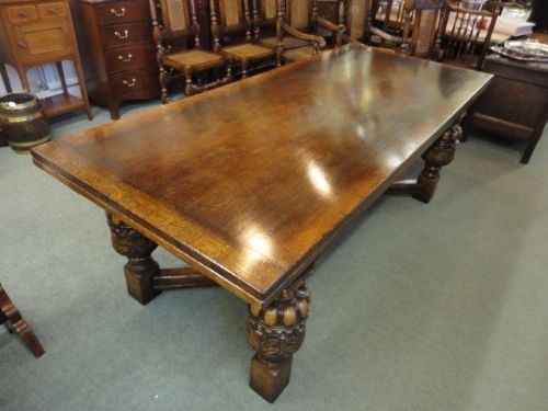 Quality Oak Draw Leaf Table