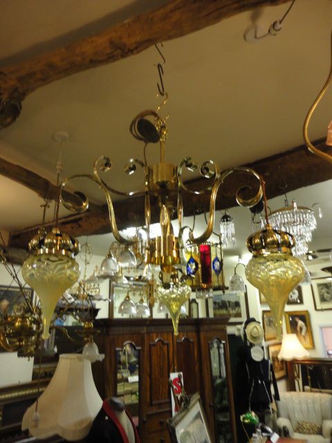 Art Nouveau Light Fitting