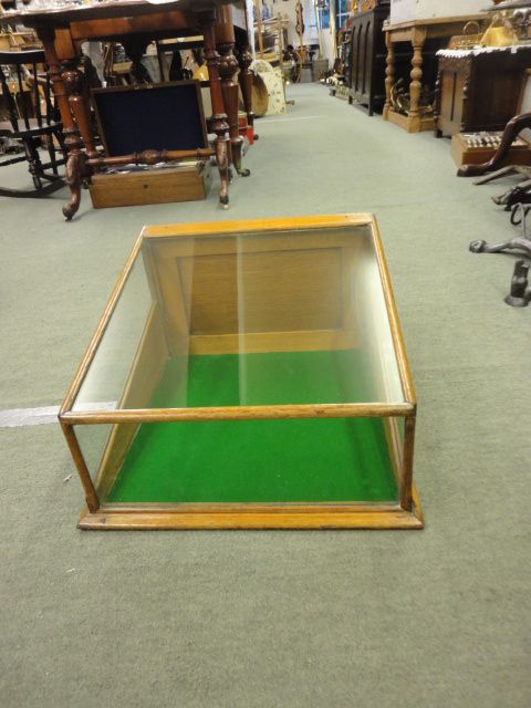 Oak Display Cabinet
