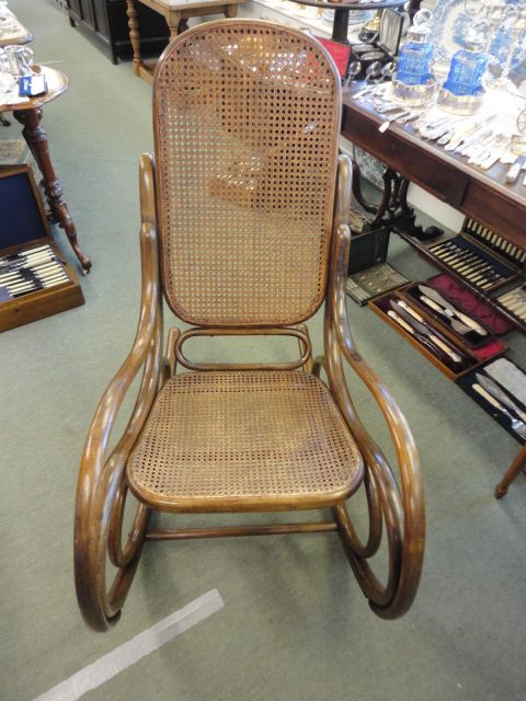 Victorian Bentwood Rocking Chair