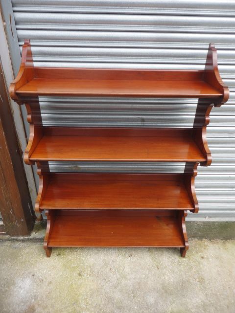 Victorian Mahogany Bookshelf