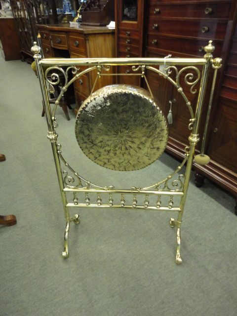Victorian Brass Dinner Gong