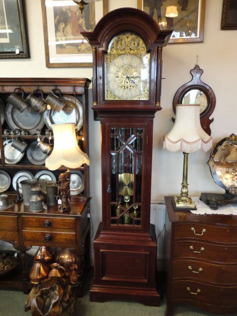 Quality Mahogany Grandfather Clock
