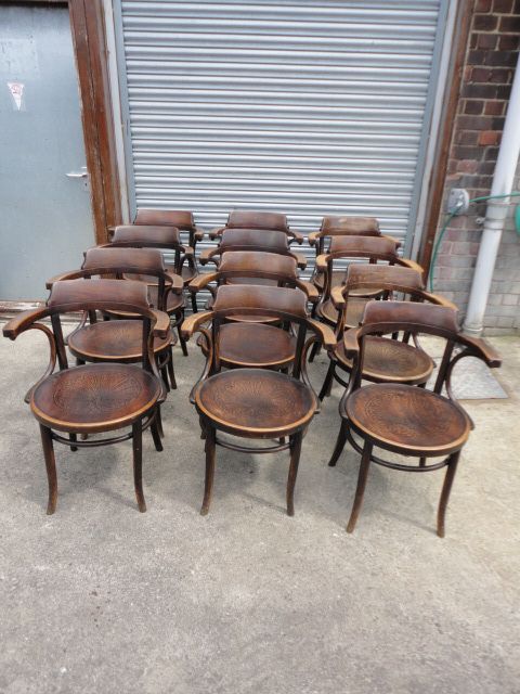 Set of 12 Bentwood Carvers