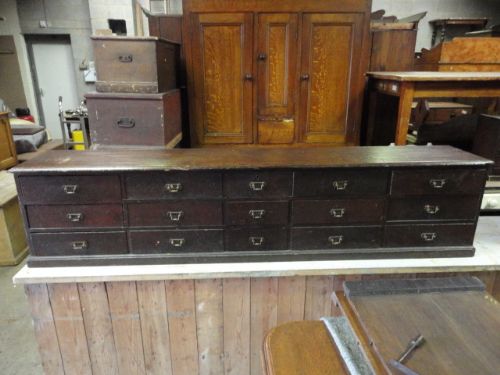 Victorian Bank of Drawers