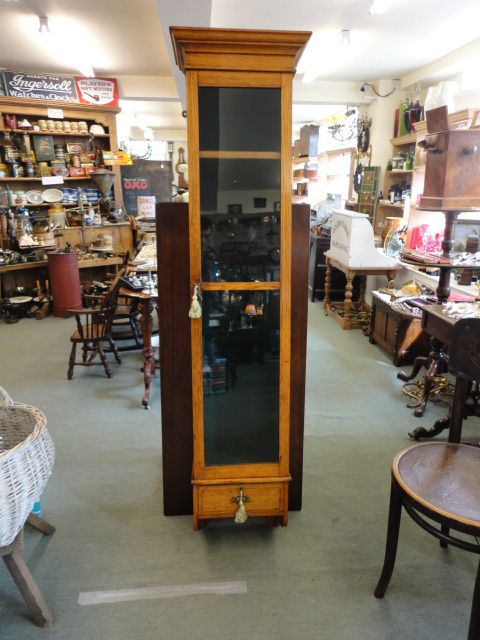 Oak Gun Cabinet