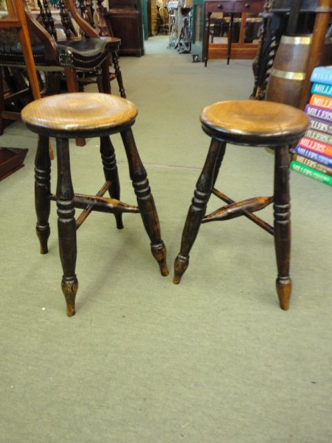 Pair of Victorian Stools