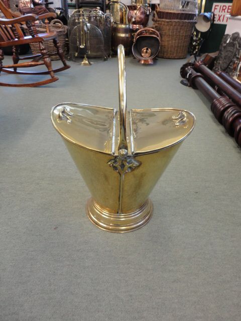 Brass Coal Bucket