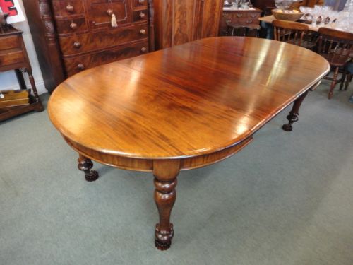Victorian Mahogany Wind Out Table