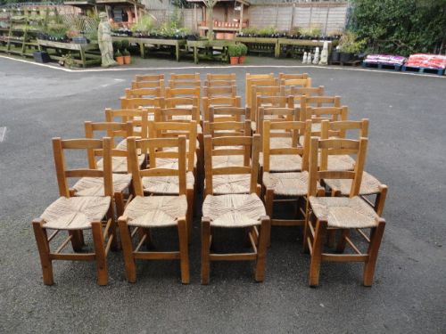 Large Set of 32 Chairs