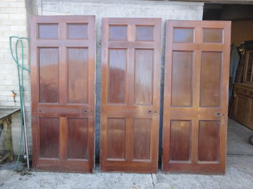 3 Mahogany Doors