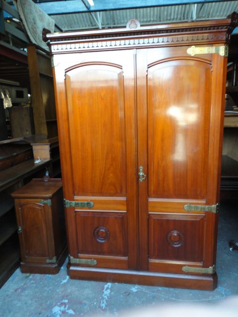 Arts & Crafts Mahogany Robe