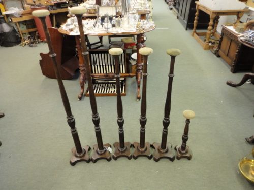 Set of 6 Hat Stands
