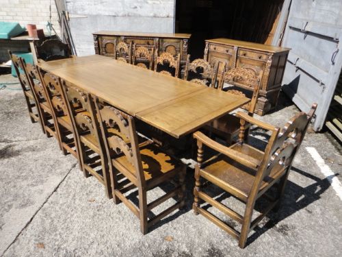 Oak Dining Suite