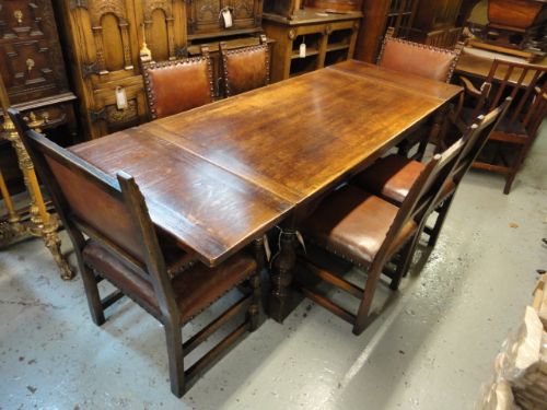 Oak Extending Dining Table
