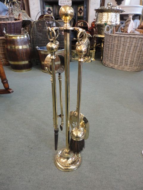 Brass Fire Companion 10% Off Marked Price