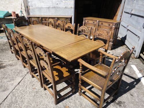 8' 6" Oak Table